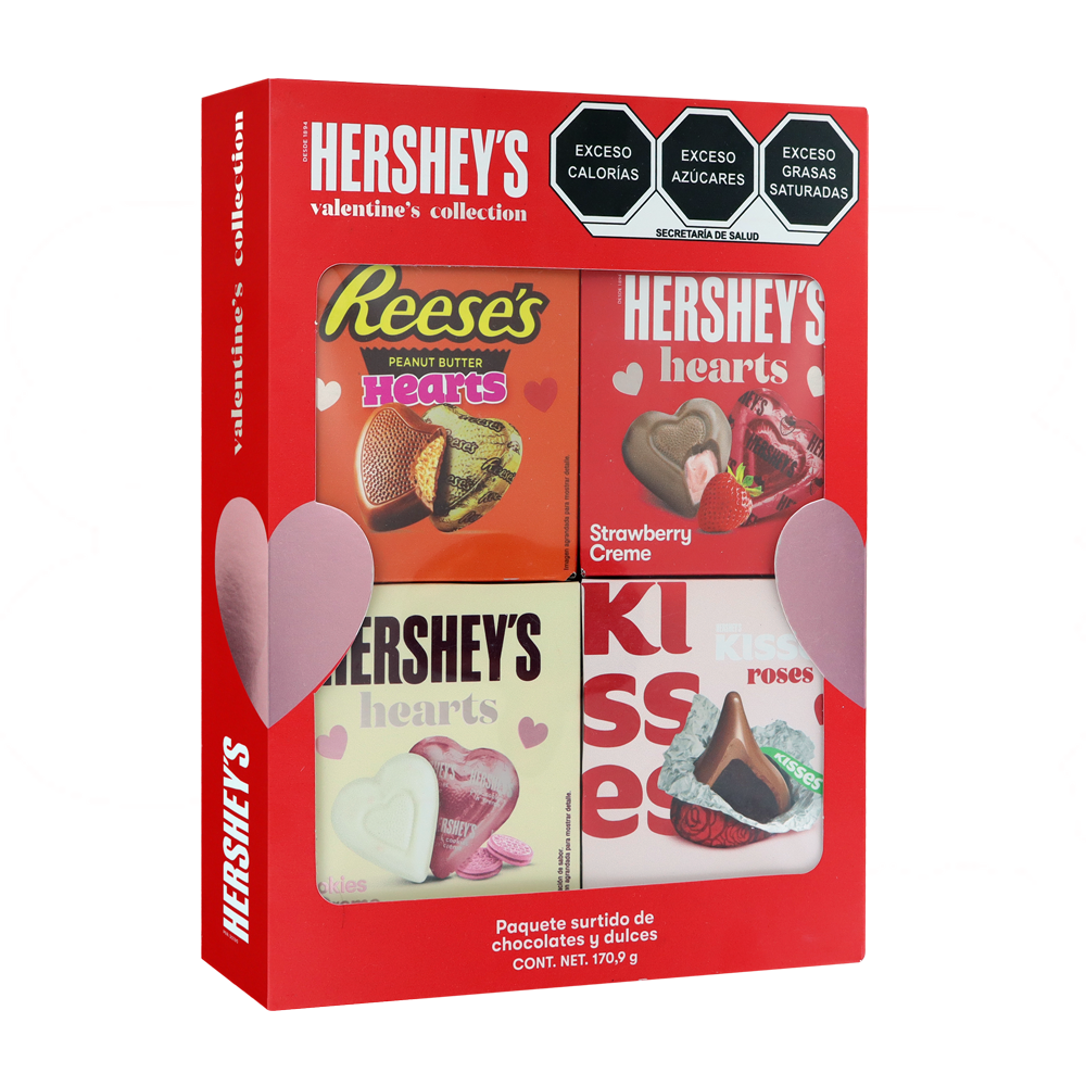HERSHEY PAQ SURTIDO 16/170.9 g