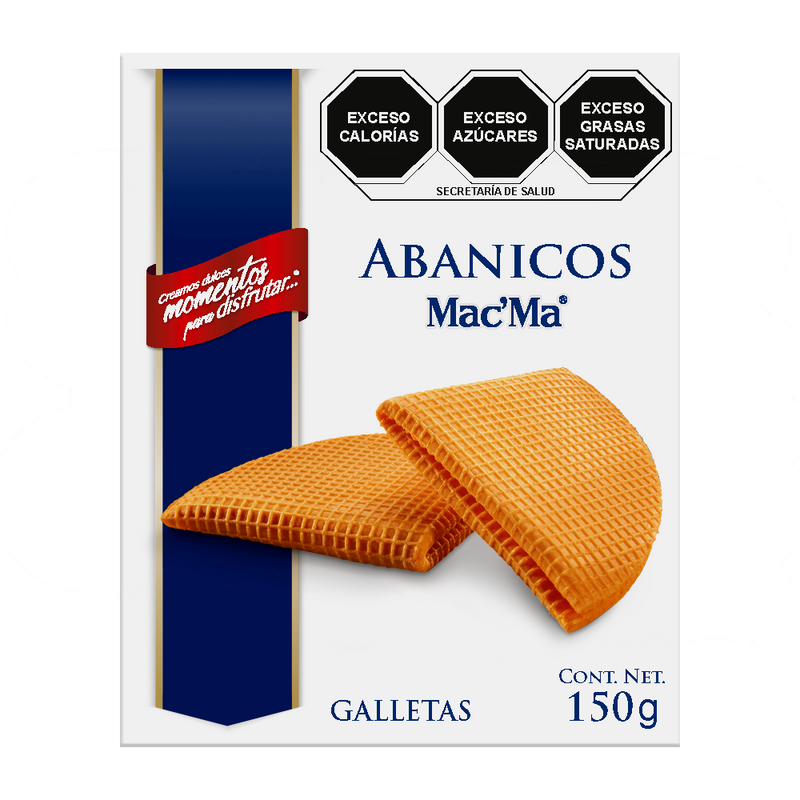 MACMA ABANICO 12/150g