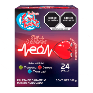 PAL.CORAZON NEON 24/24
