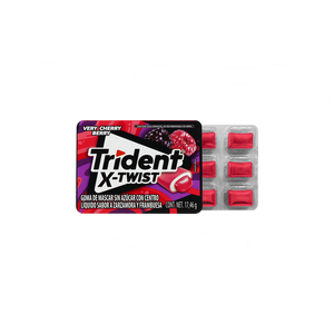 TRIDENT X TWIST RASPBERRY 18/8
