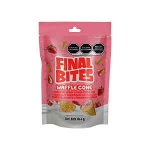 BARQUILLOS FINAL BITES FRESA 12/106.4GRS