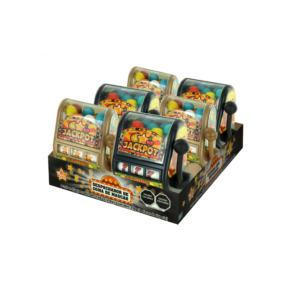 CASINO GUM MACHINE 12/6
