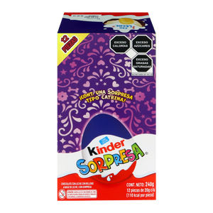 KINDER DIA DE MUERTOS 10/12PZA