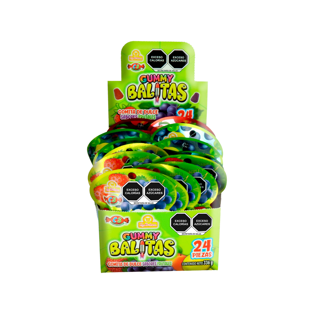GUMMY BALITAS 12/24 PZA