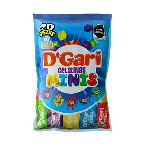 GARI MINIS GELATINAS 8/20 PZA