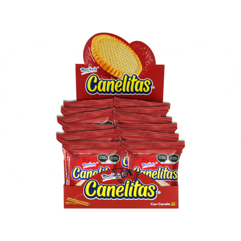 CANELITAS MARINELA 12/360 grs