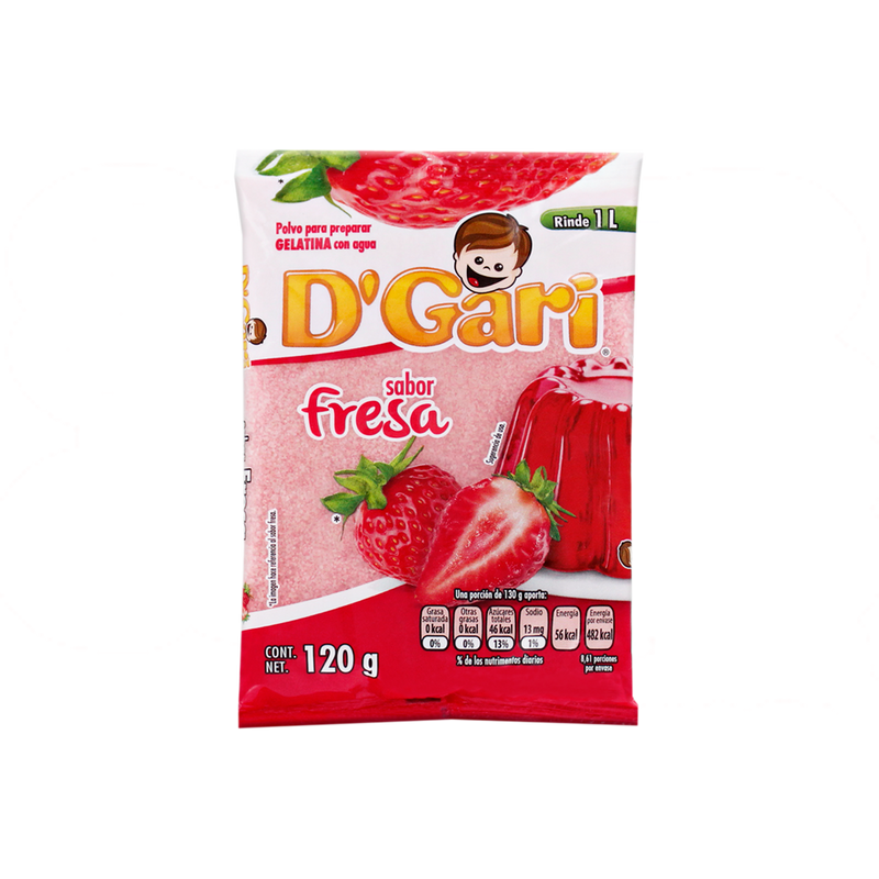 GARI FRESA AGUA 50/120 GRS