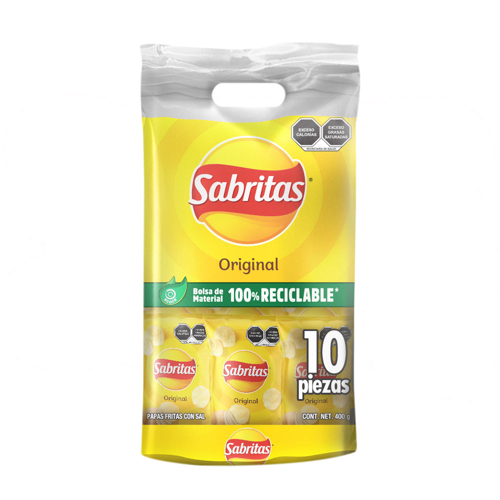 SABRITAS SAL 40G 5/10 PZS