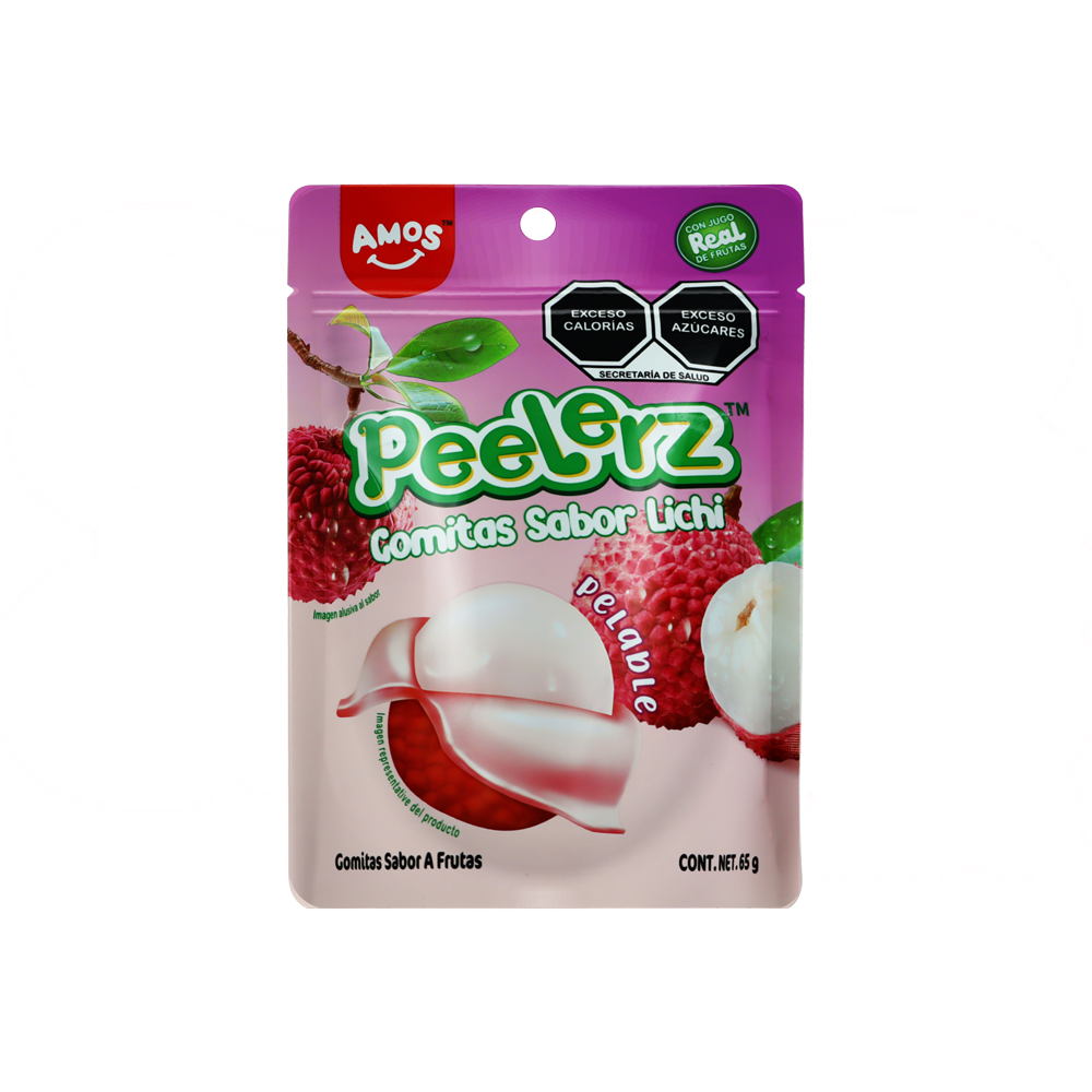 PEELERZ GOMITAS LINCHI 6/8 PZA