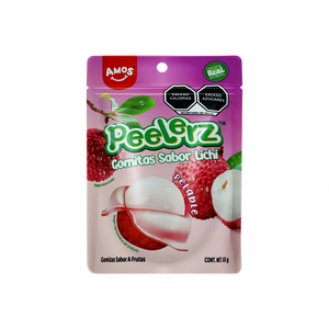PEELERZ GOMITAS LINCHI 6/8 PZA
