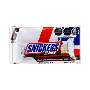 SNICKERS CHOCOLATE BLANCO 32/6