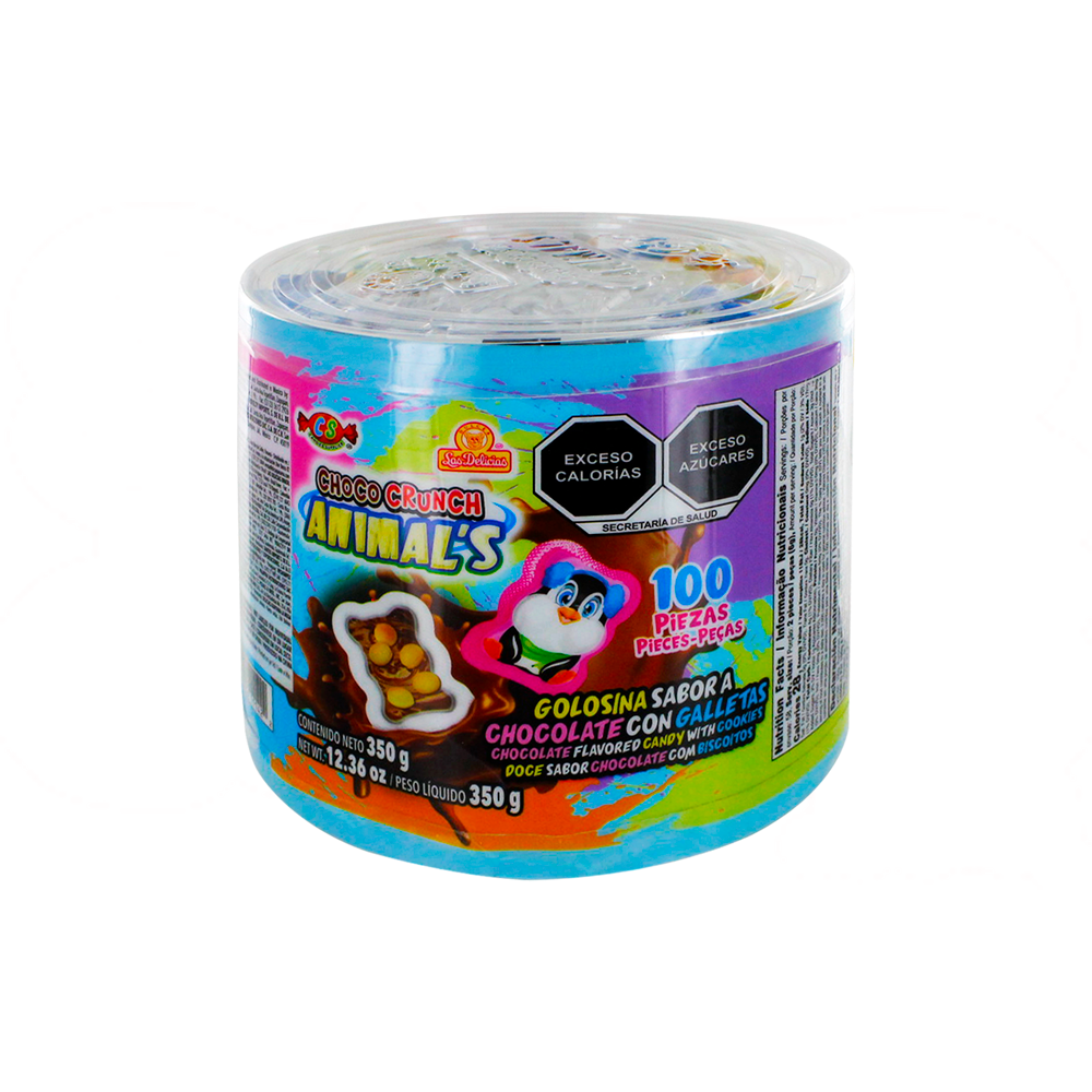 CHOCO CRUNCH ANIMALES 12/100