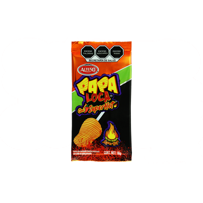 PAPA LOCCA CON SUPER HOT 18/20PZA
