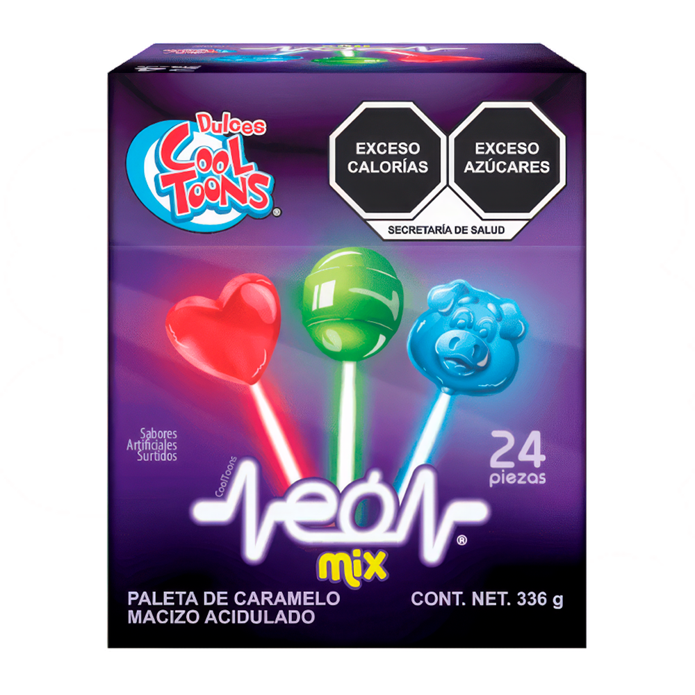 PAL. NEON MIX 24/24PZA