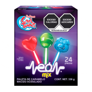 PAL. NEON MIX 24/24PZA