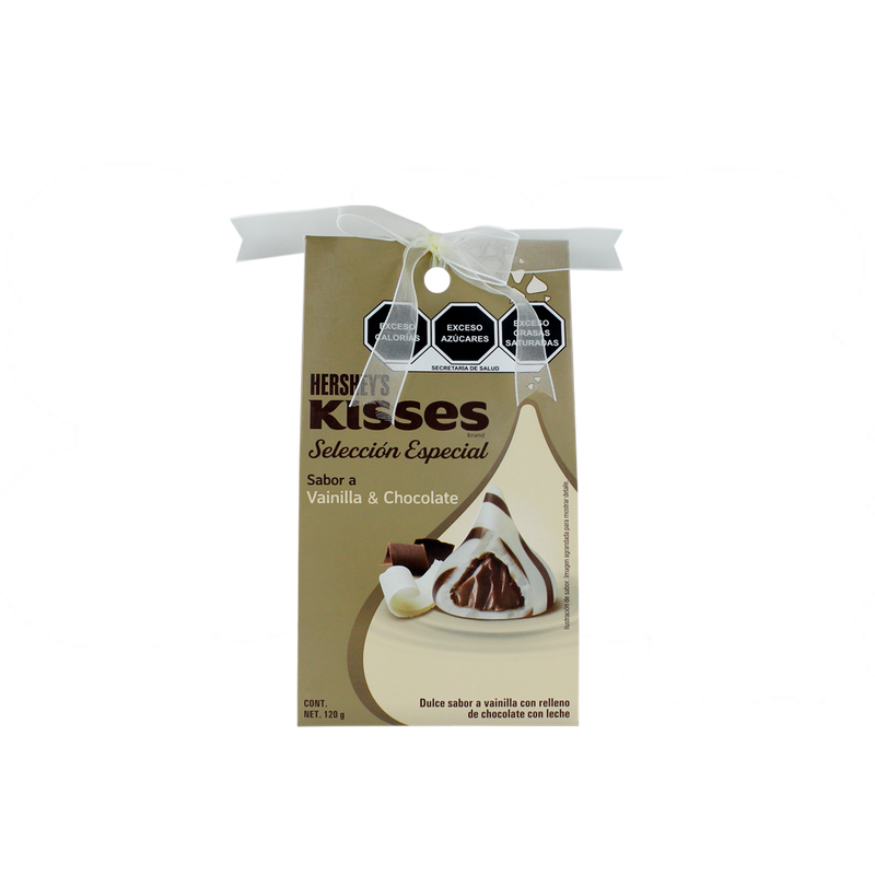 KISSES VAINILLA CHOCOLATE 6/120G