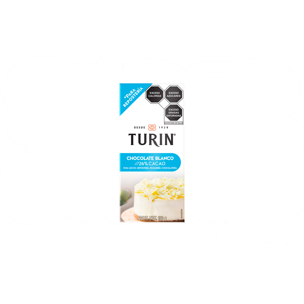 TABLILLA CHOC BLANCO 12/150g