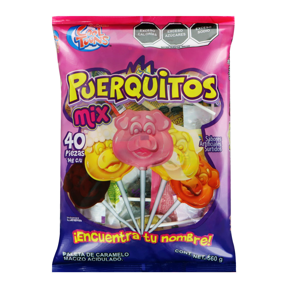 MIX PUERQUITOS 12/40 PZA