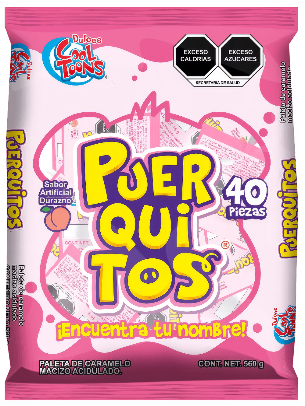 PUERQUITOS COOL TOONS 24/40PZA