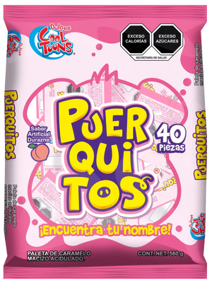 PUERQUITOS COOL TOONS 24/40PZA