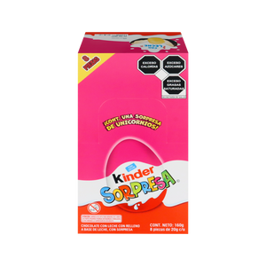 KINDER NIÑA LEI/UNICORNIO  T-8 12/8pzs