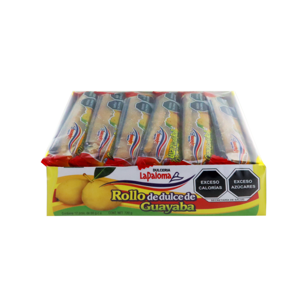 ROLLO DE GUAYABA 60 GRS 16/12 PZA