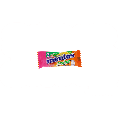 MENTOS BIPIEZA FRUTAS 10/40