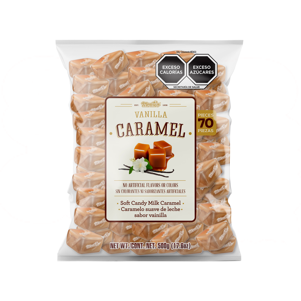 VAINILLA CARAMEL 20/500G