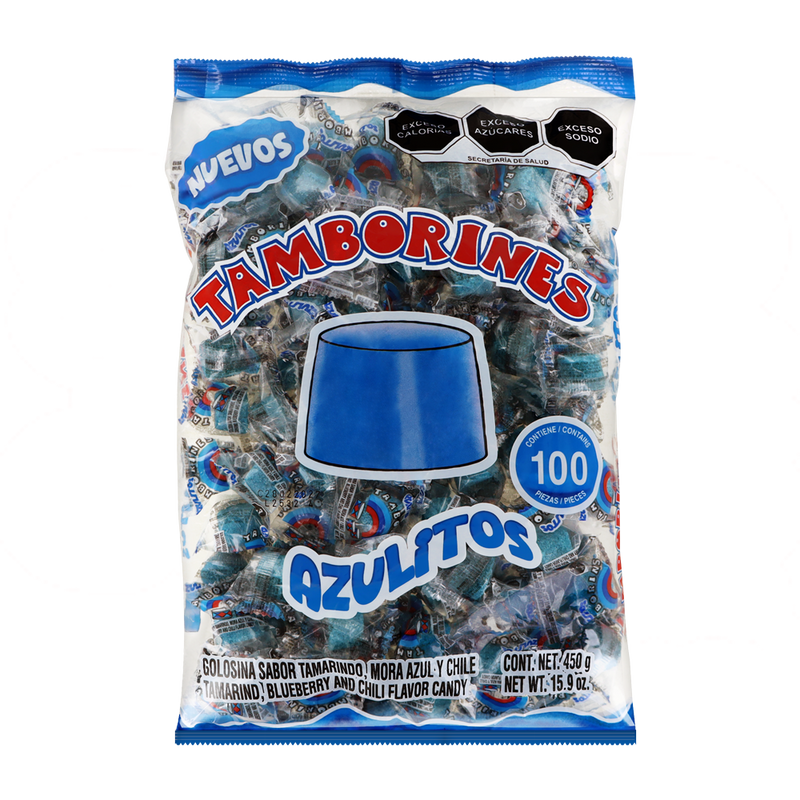 TAMBORIN AZULITOS 20/100
