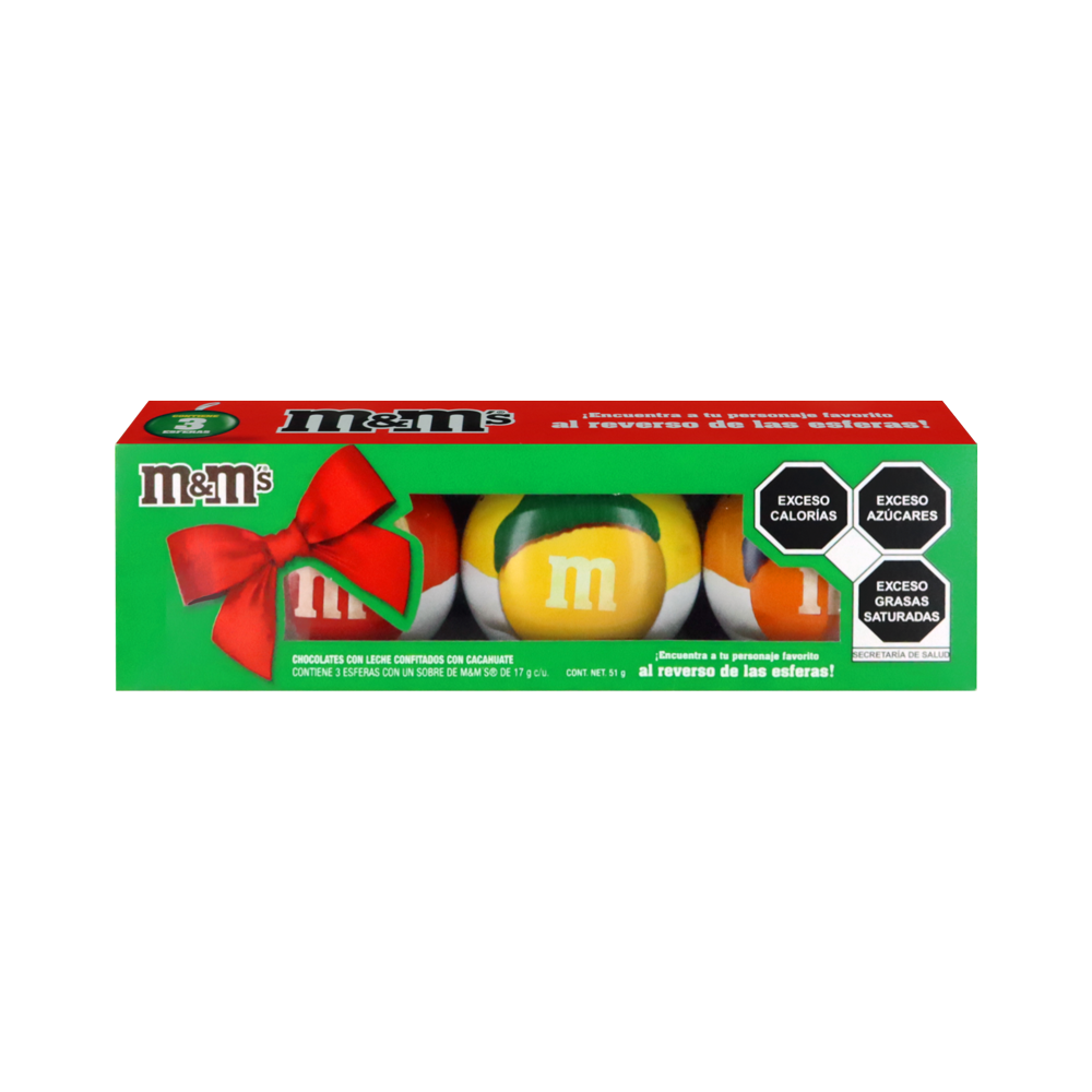 M&M ESFERAS 51 GRS 12/3 PZA