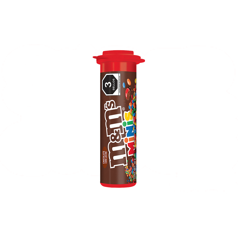 M&M MINI TUBOS 30G 24/6