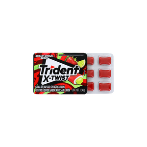 TRIDENT X TWIST FRESA LIMON 18/8