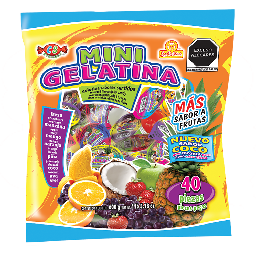 MINI GELATINA BOLSA 20/40
