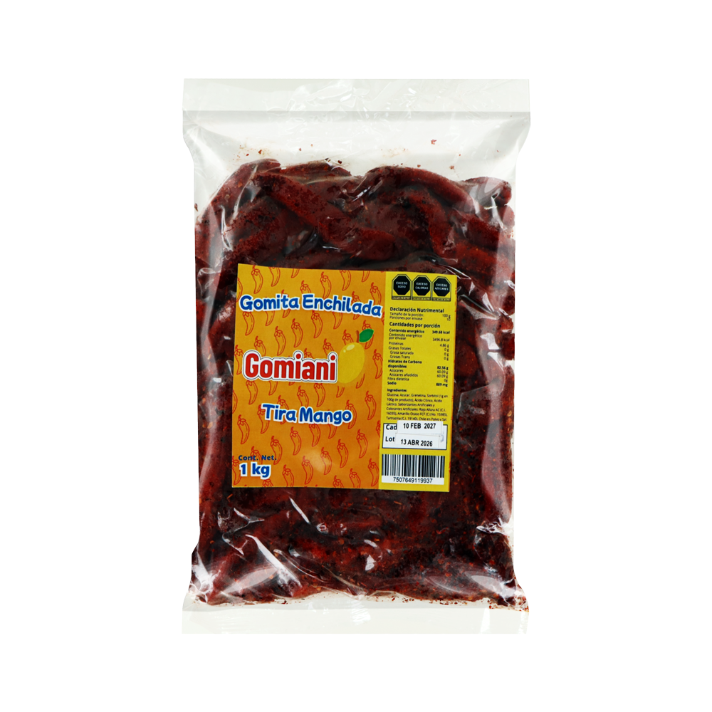 GOMIANI TIRA MANGO 10/1 KILO