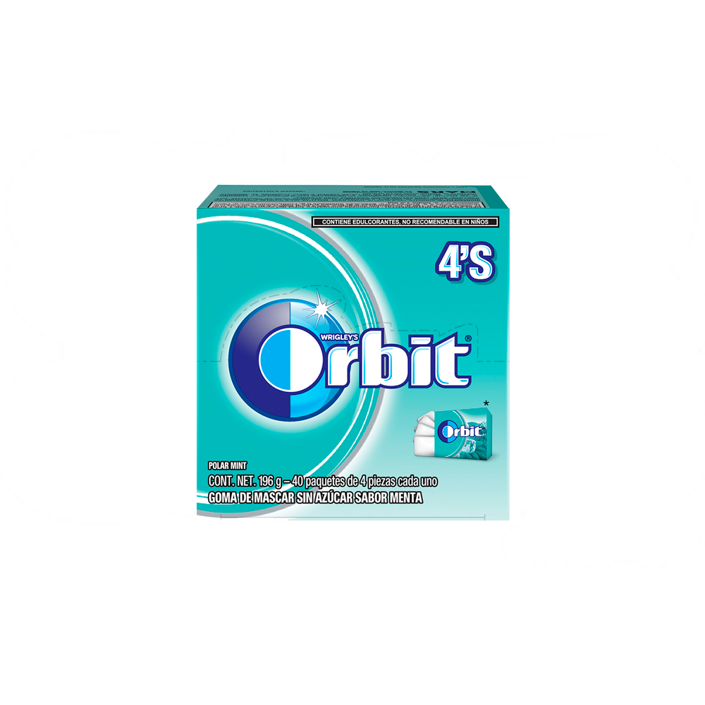 ORBIT MEGA 4 POLAR MINT 24/40