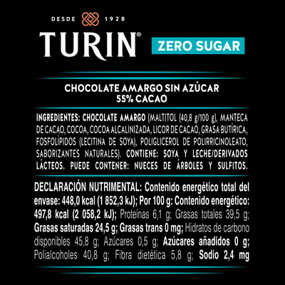 TABLILLA TURIN ZERO 16/90G