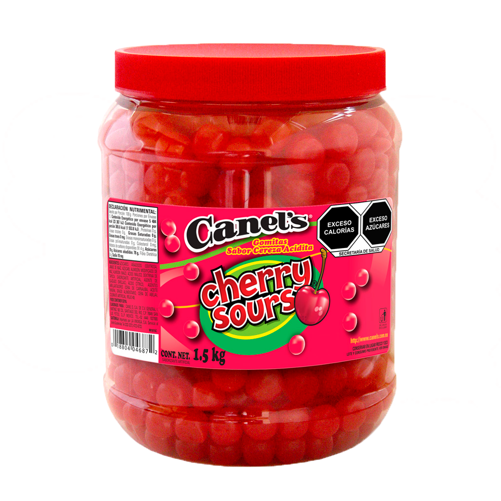 CANELS JELLY CHERRY 8/1.5Kgs