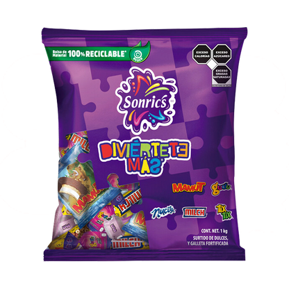 PAQ DIVIERTETE MAS 6/1Kg