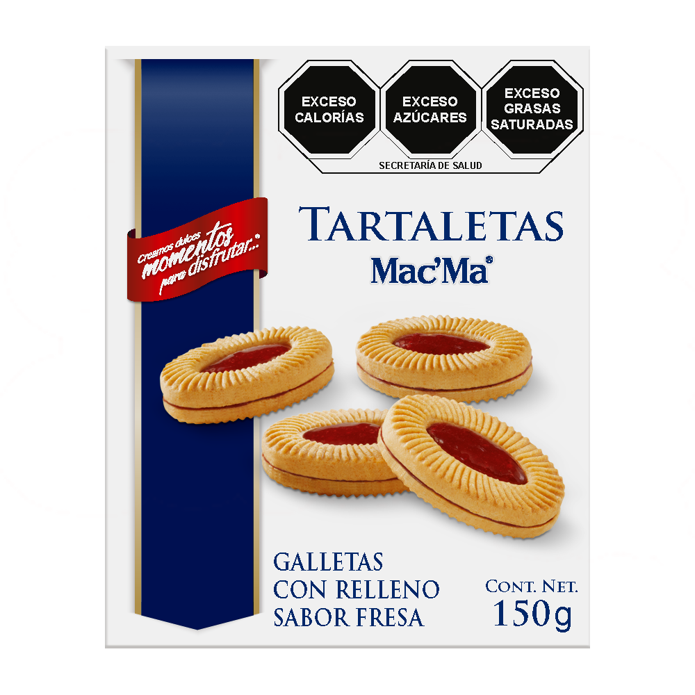 TARTALETAS FRESA 12/150G