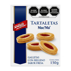 TARTALETAS FRESA 12/150G