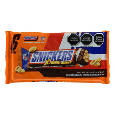 SNICKER XTREME 40G 12/6