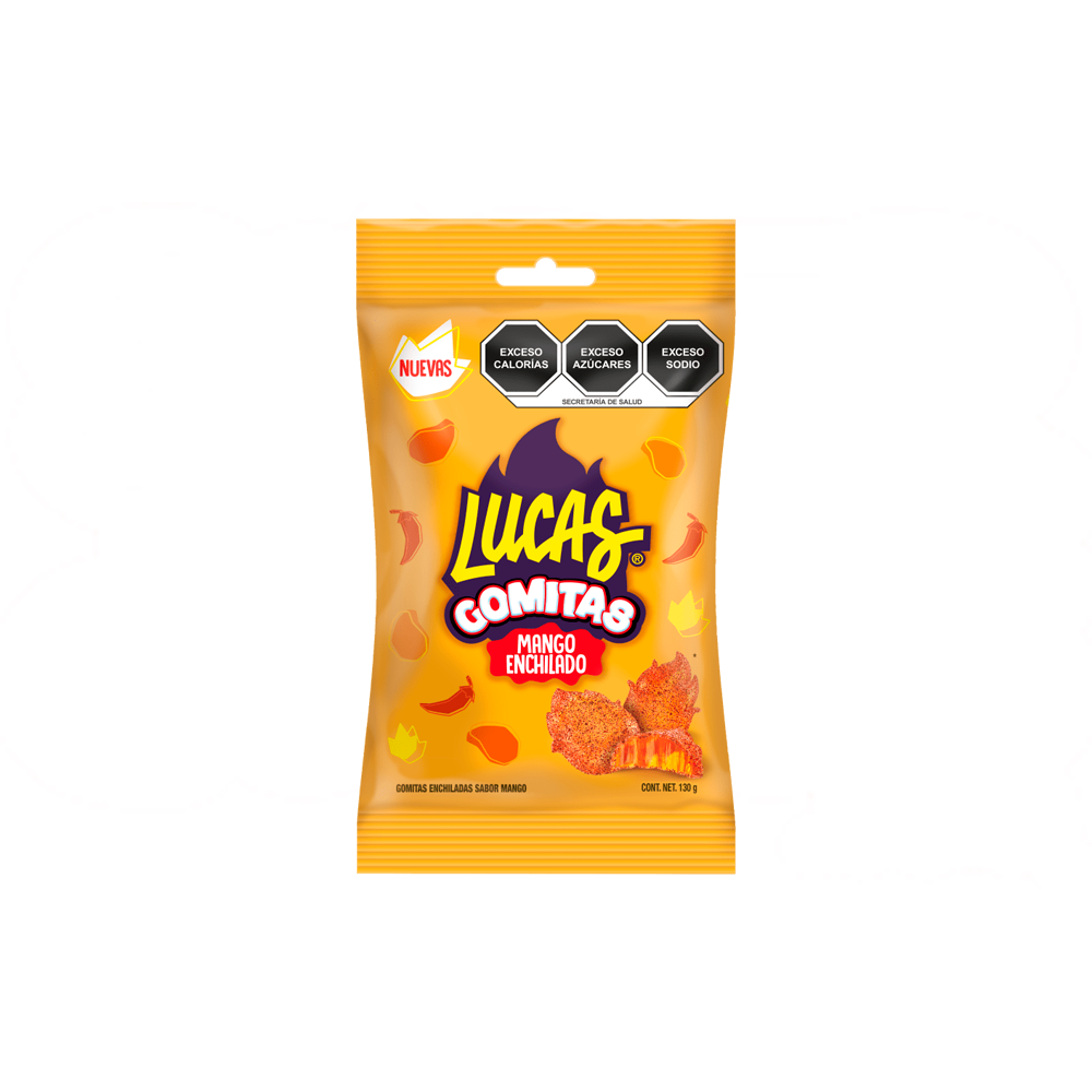 LUCAS GOMITAS MANGO 130G C/12