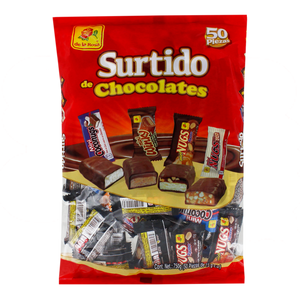 SURTIDO MINI CHOCOLATES 12/50