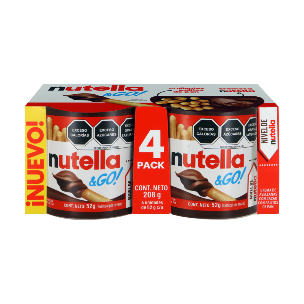 NUTELLA & GO PACK 6/4