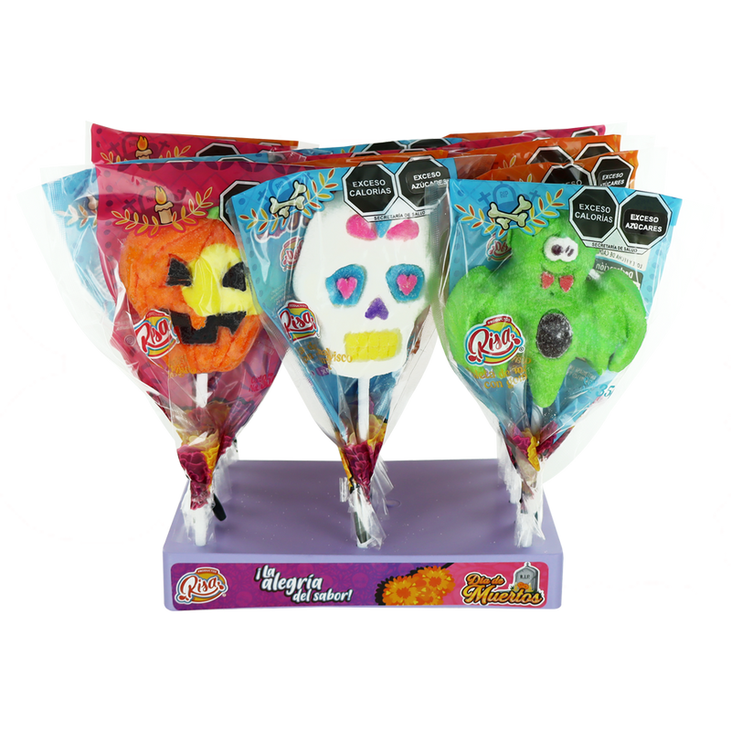 PALETA DIA DE MUERTOS  C/45 PZS
