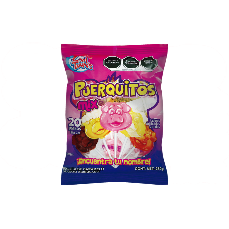 PUERQUITOS MIX 24/20PZA