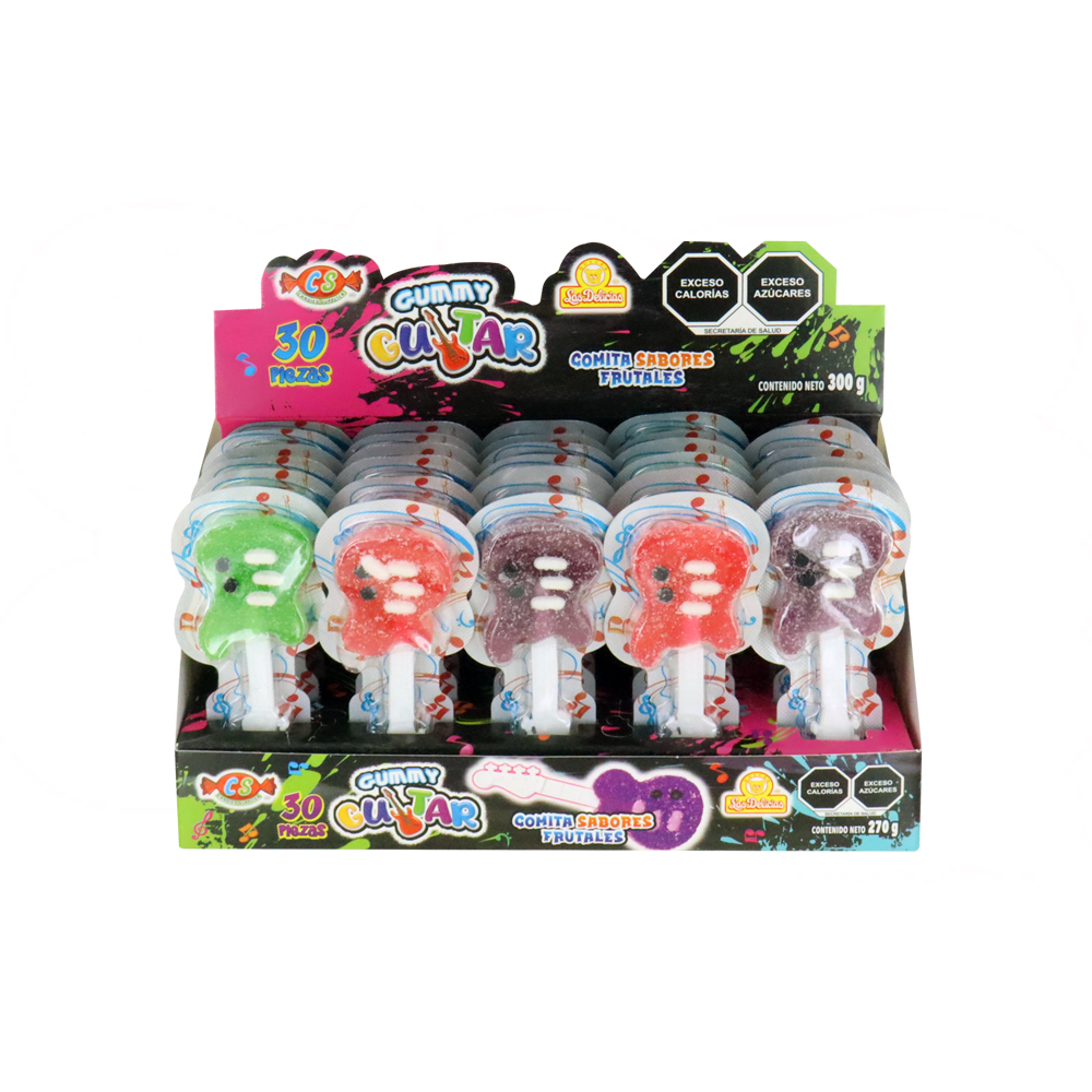GUMMY GUITAR 12/30PZA