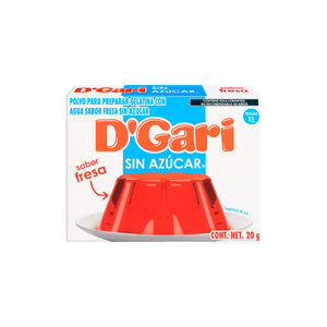 GARI SIN AZUCAR FRESA 24/20GR