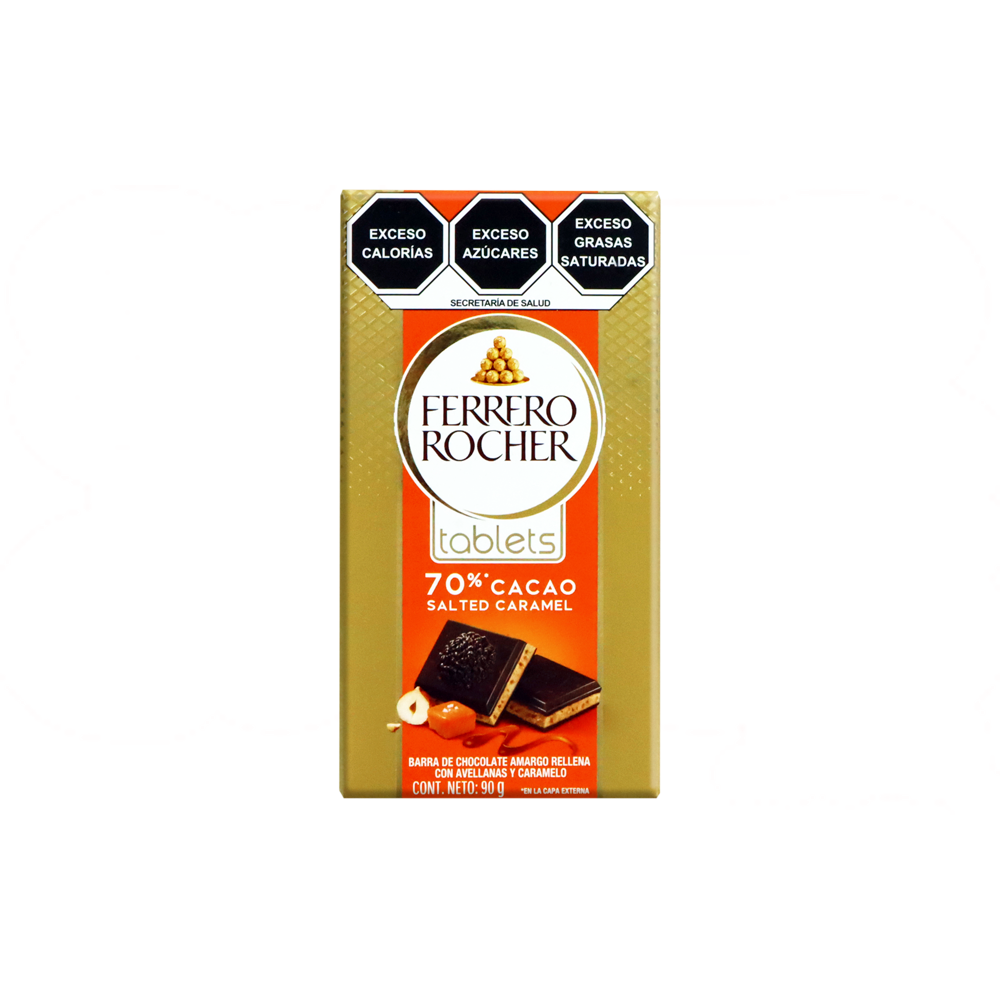FERRERO TABLETS CARAMELO 16/90GR
