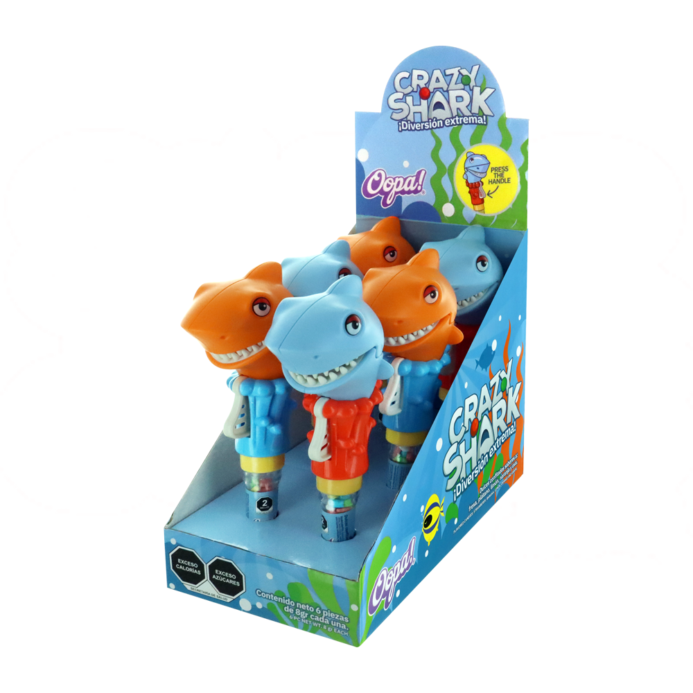 CAN CRAZY SHARK SIX